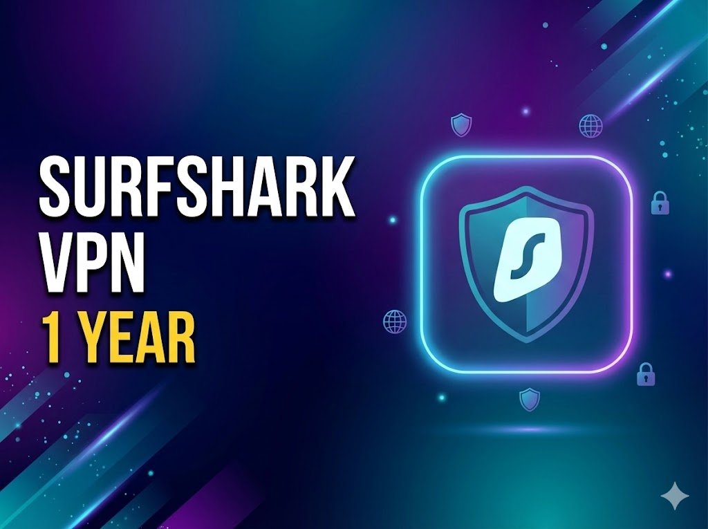 Surfshark VPN – 1 Year Official Subscription (Email Activation)